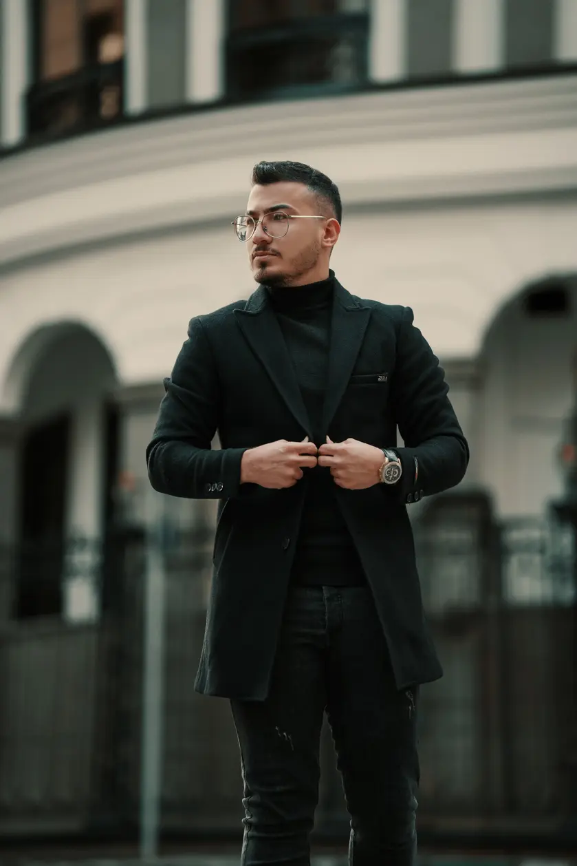 парень в стиле old money style